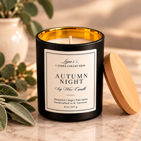 Autumn Night Candle