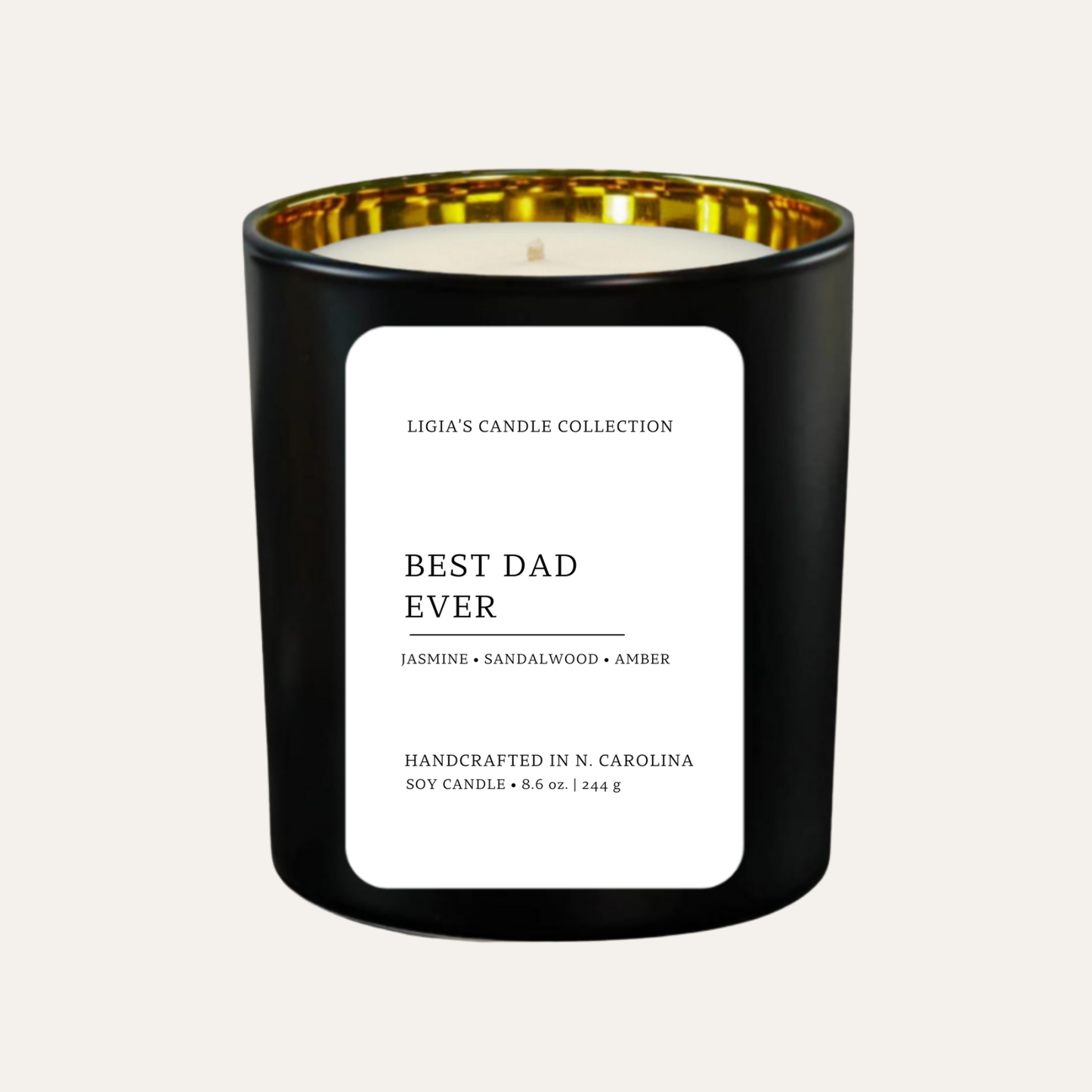 "Best Dad Ever" Scented Candle