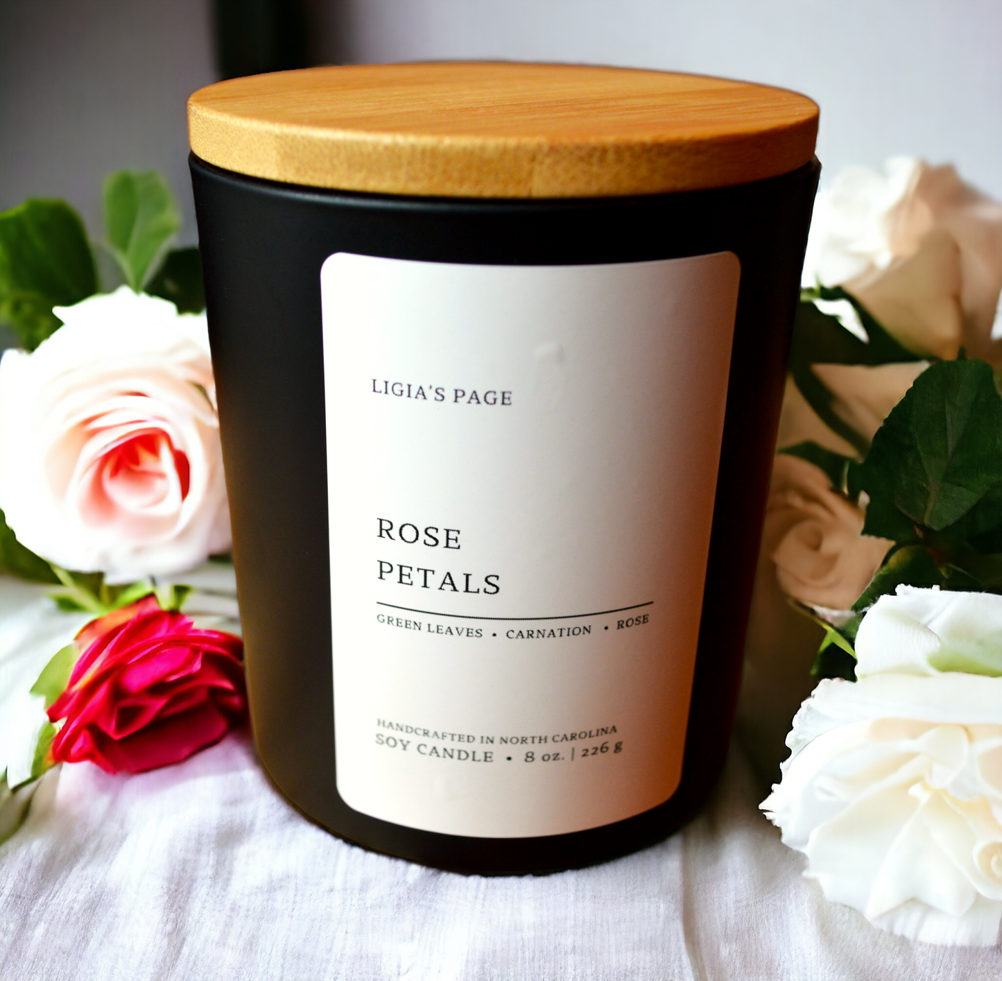 Rose Petals Candle - 50% Off