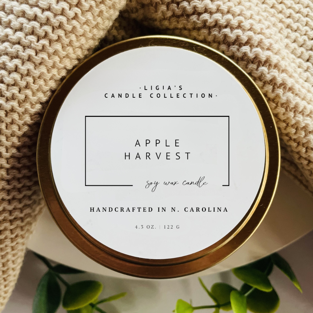 Apple Harvest Handcrafted Candle