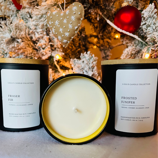 Gift Set Winter Scented Candles 8oz. (3 pcs)