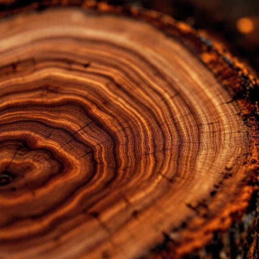 Mahogany Teakwood Candle