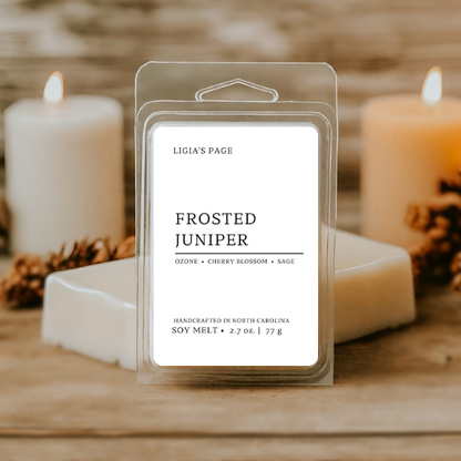 Wax Melt Frosted Juniper