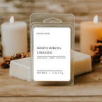 Wax Melt White Birch and Fireside