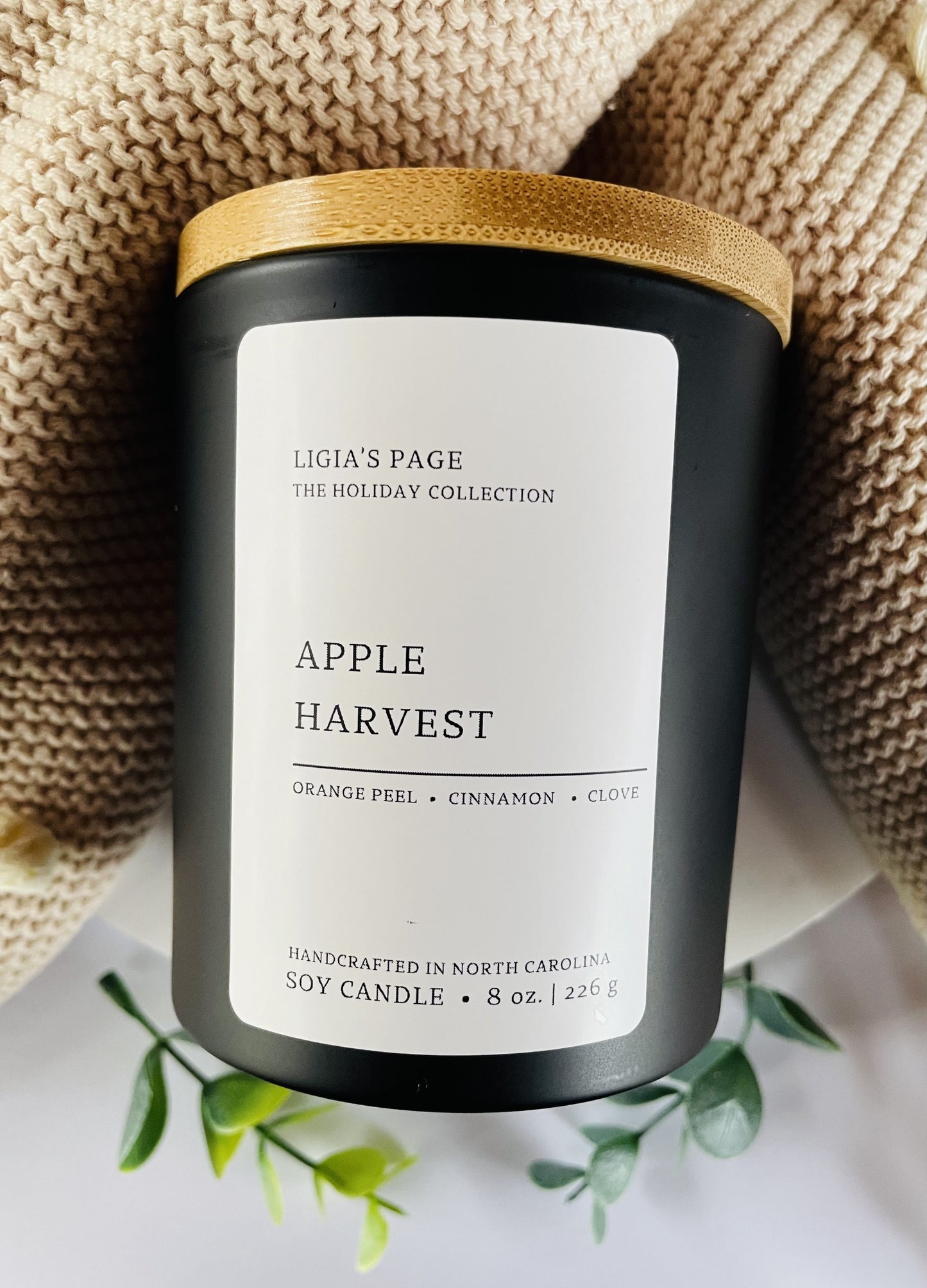 Gift Set Fall Scented Candles 8oz. (3 pcs)