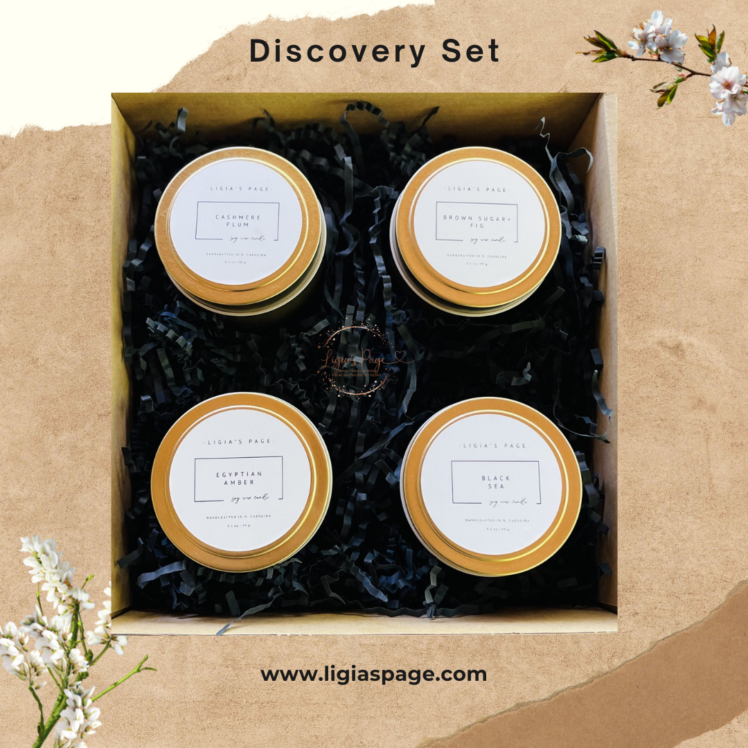 Gift Set Discovery Candle Set