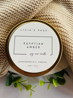 Egyptian Amber Candle