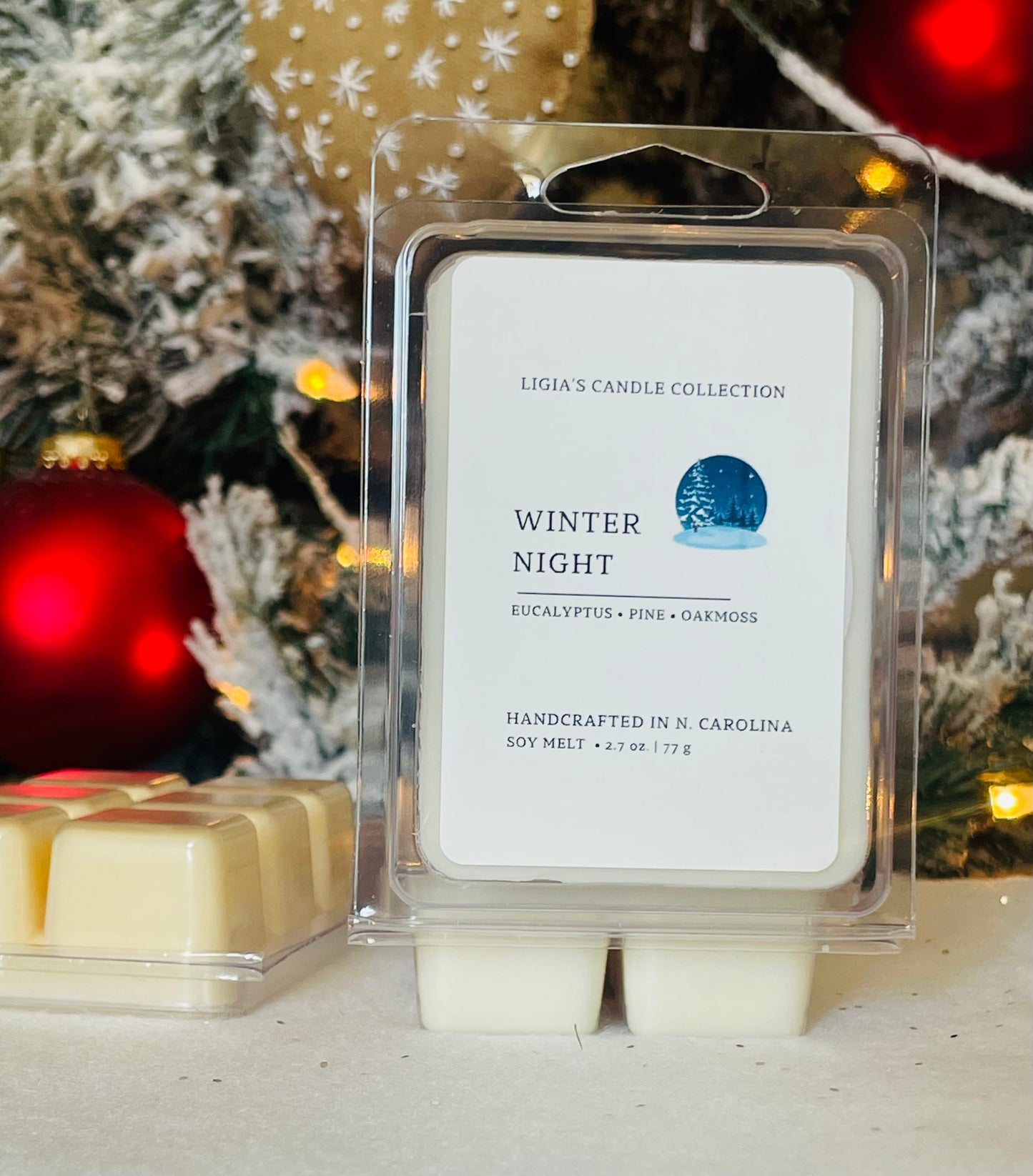 Gift Set of Wax Melts 4-pack Winter Scented