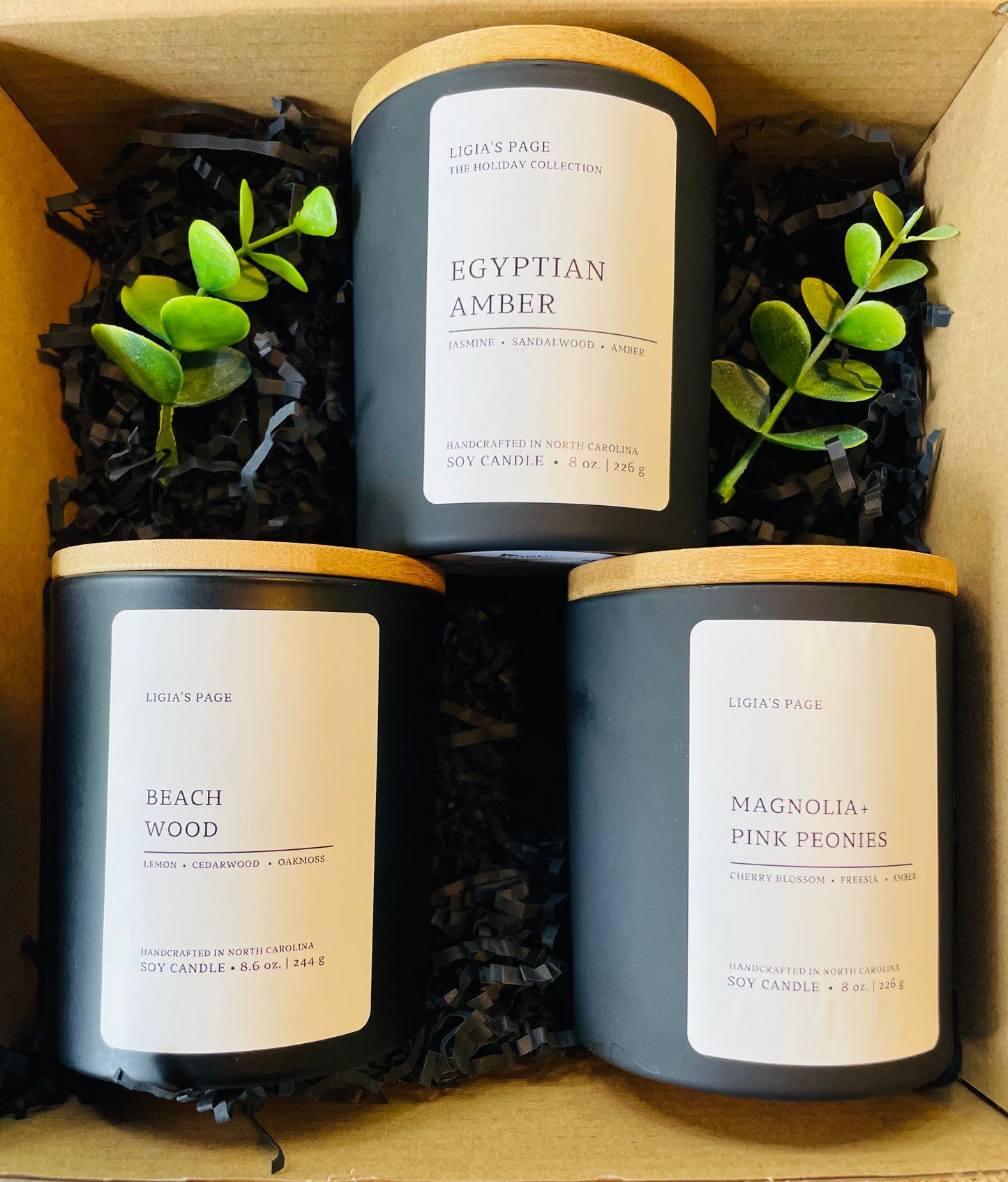 Gift Set Summer Scented Candle Gift Set 8 oz. (3 pcs)