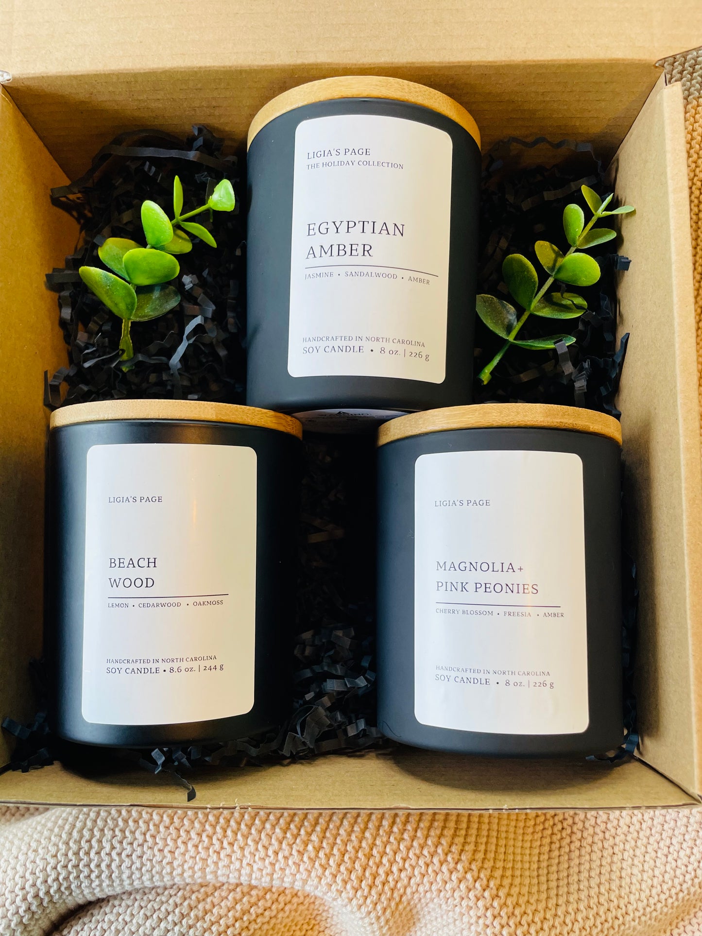 Gift Set Summer Scented Candle Gift Set 8 oz. (3 pcs)