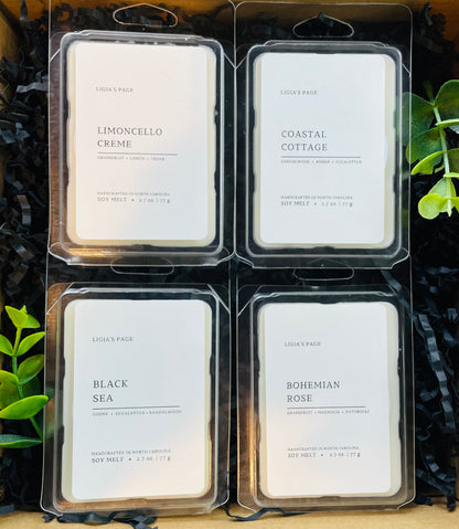 Wax Melt Set 4-pack Summer Scented  (Version 1)