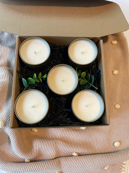 Gift Set Fall Scented Candles 4 oz (5 pcs)