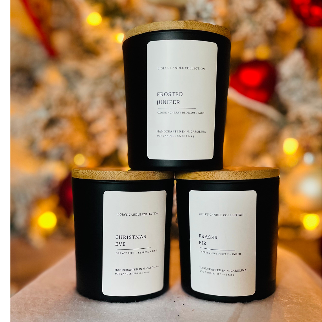 Gift Set Winter Scented Candles 8oz. (3 pcs)