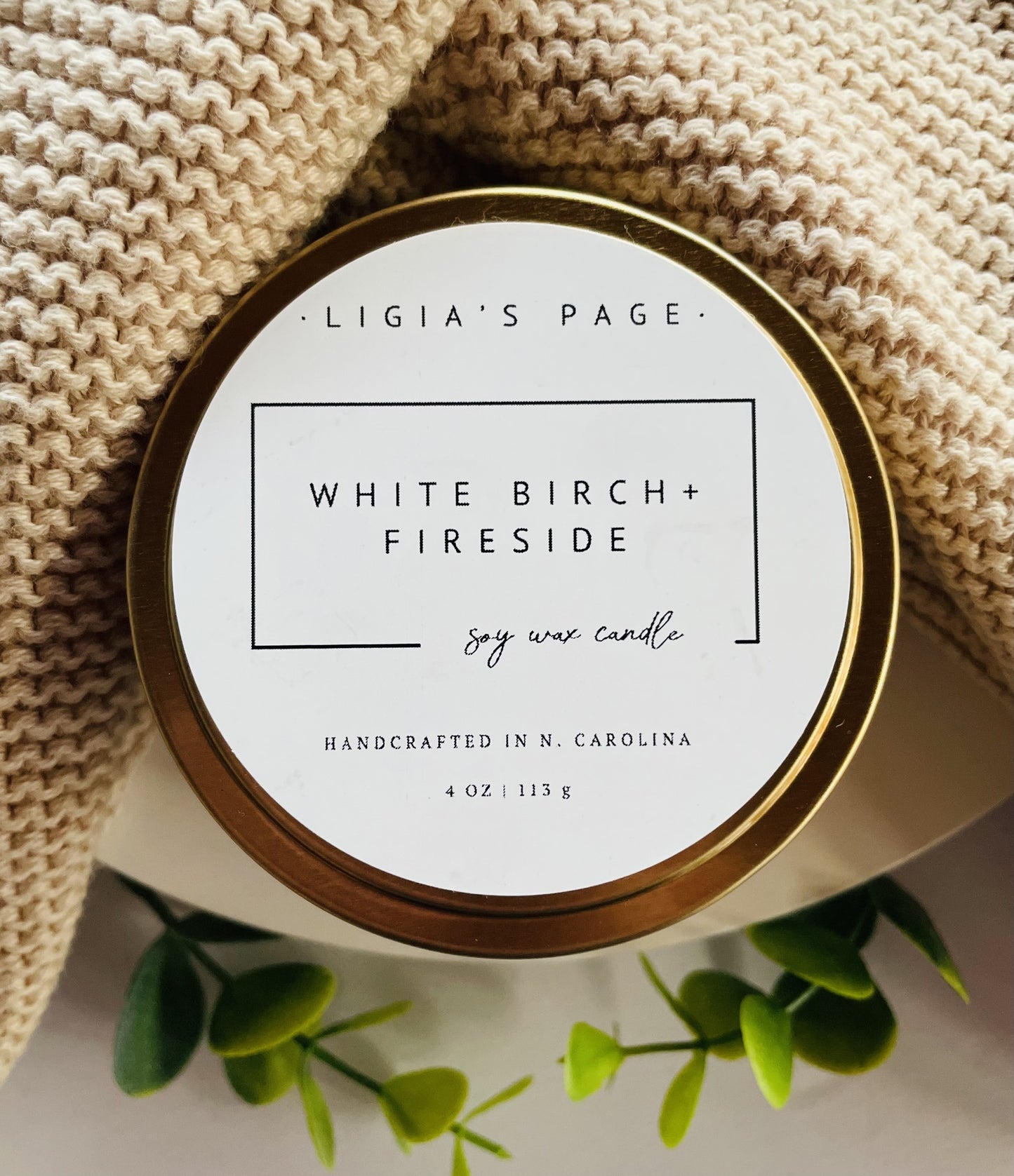 Gift Set Fall Scented Candles 4 oz (5 pcs)