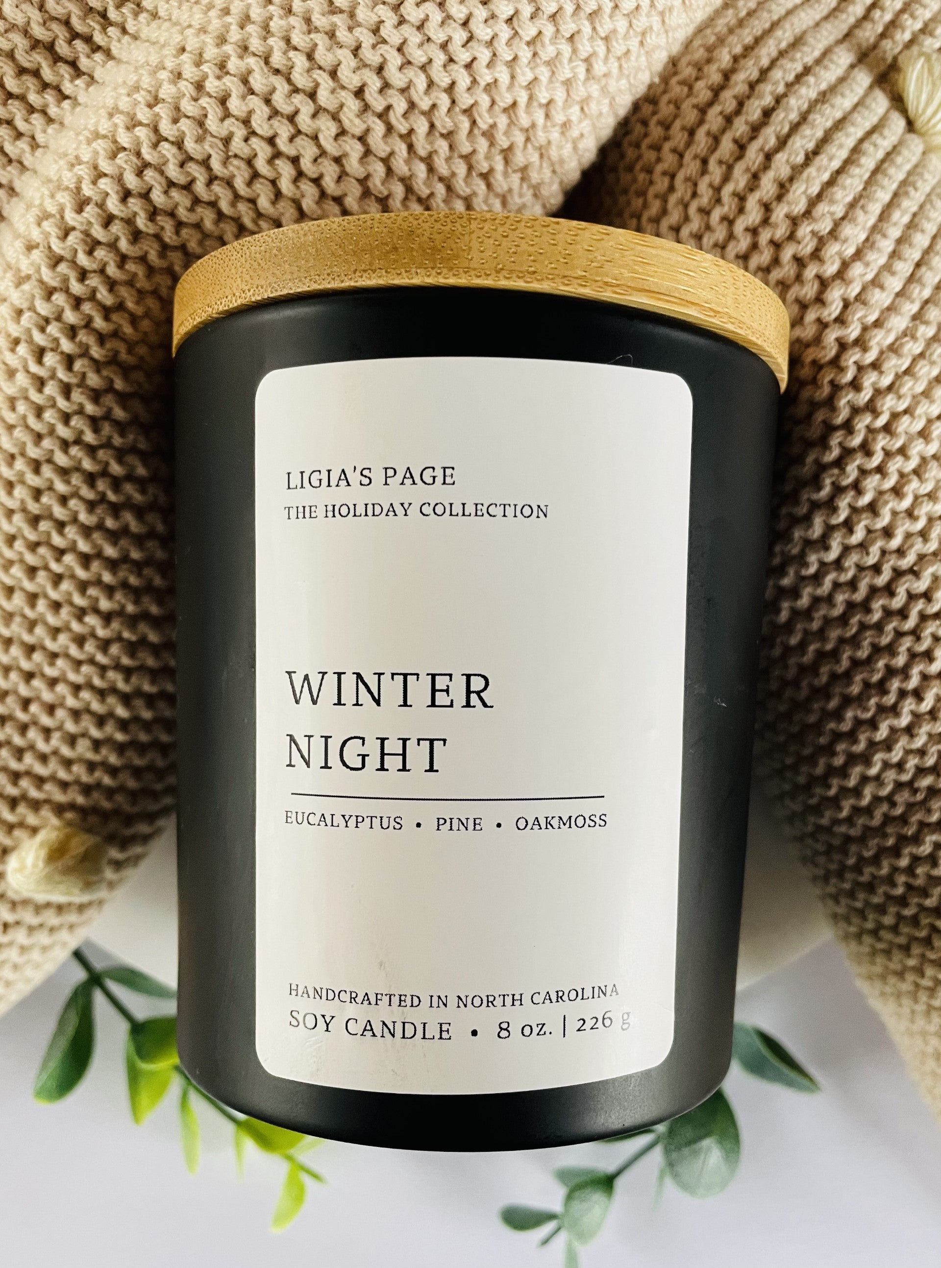 Candle Winter Night