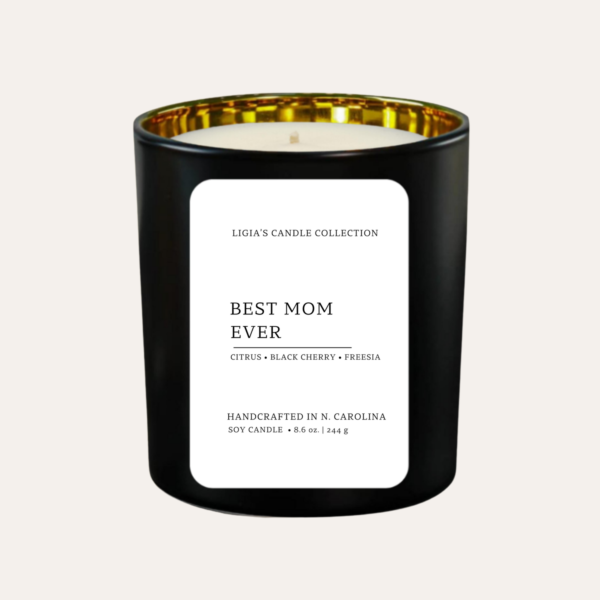 "Best Mom Ever" Scented Candle