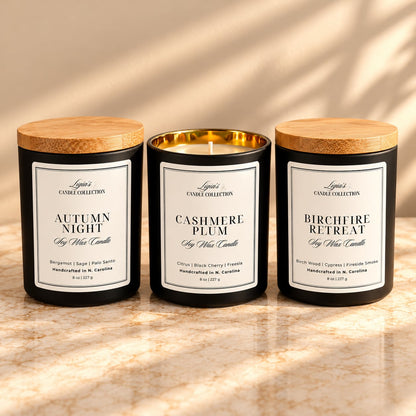 Autumn Candle Trio Gift Set - 3 - 8 oz. Candles