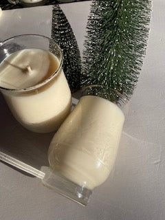 Etched Christmas Tree Keepsake Glass Candle – Fraser Fir Scent - 12 oz