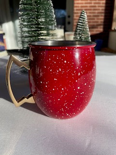 Red Christmas Tree Keepsake Mug Candle – Fraser Fir - 15 oz