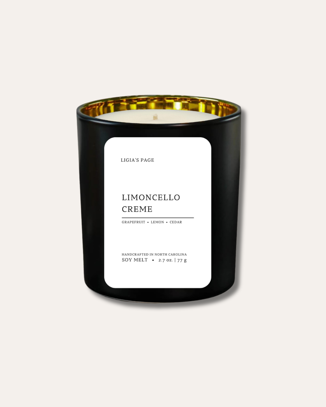 Limoncello Creme Candle